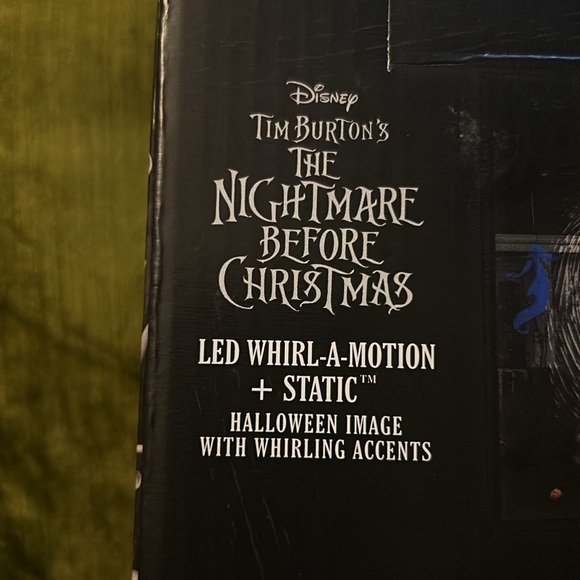 Nightmare Before Christmas LED Whirl-A-Motion + Static (New) - Picture 3 of 6